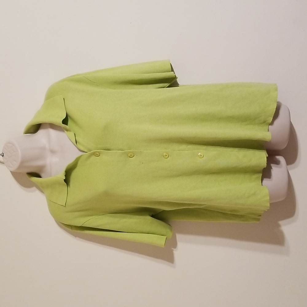 Gispa women's lime green 2xl top